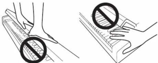 KORG Poetry - Closing the key cover - 3