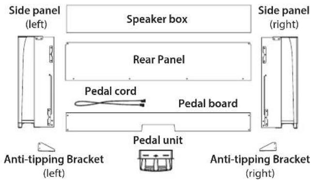 KORG Poetry - Assembly procedure - 1