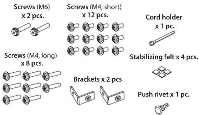 KORG Poetry - Assembly procedure - 2