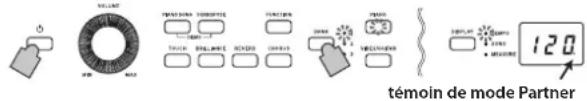 KORG Poetry - Activation du mode Partner - 1