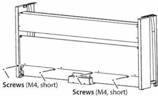 KORG Poetry - Insert the pedal unit into the pedal board, and then fasten it by pressing a push rivet into the hole (above the cutout) at the rear of the pedal board. - 8
