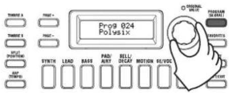 KORG KingKorg NEO - プログラム番号で選ぶ - 1