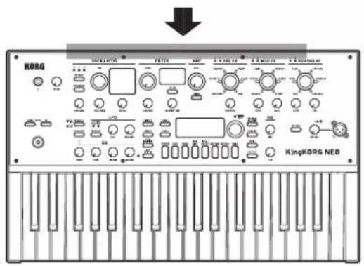 KORG KingKorg NEO - Rückseite - 1
