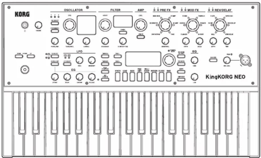KORG KingKorg NEO - Main Features - 1