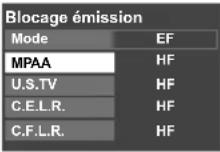 PANASONIC Viera TC-L32C12 - ■ Pour sélectionner le canal ou la classification du programme à verrouiller - 8