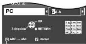 PANASONIC Viera TC-L32C12 - Ajustar las etiquetas de entrada - 7