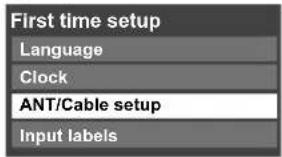 PANASONIC Viera TC-L32C12 - Auto channel setup - 1