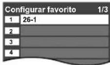 PANASONIC Viera TC-L32C12 - ■Configuración de la función de favoritos - 7