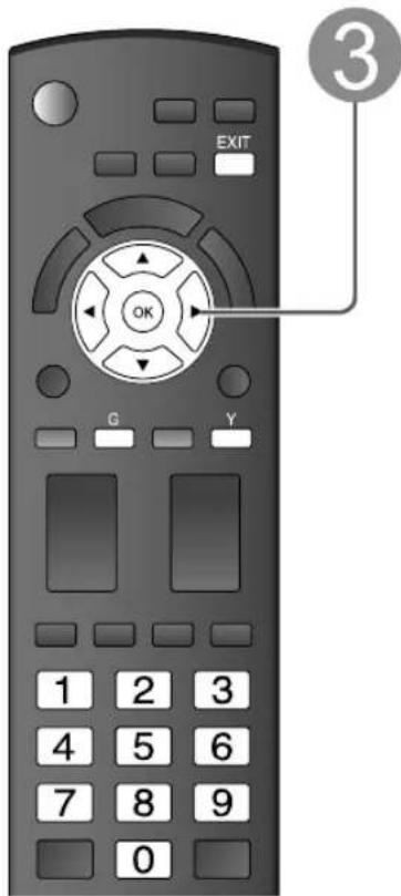 PANASONIC Viera TC-L32C12 - Réglage initial (Suite) - 1