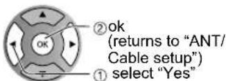 PANASONIC Viera TC-L32C12 - ■To reset the settings of setup menu - 20
