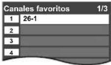 PANASONIC Viera TC-L32C12 - ■Utilización de la función de favoritos - 4