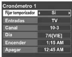 PANASONIC Viera TC-L32C12 - Establezca el temporizador - 3