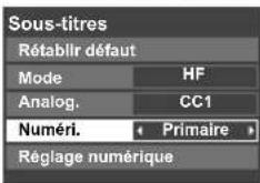 PANASONIC Viera TC-L32C12 - ■ Sélectionnez une rubrique et effectuez le réglage - 1