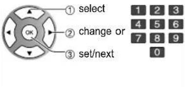 PANASONIC Viera TC-L32C12 - ■To reset the settings of setup menu - 10