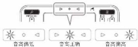 KORG TM-70T - 在查看量表的同时进行调音在查看量表的同时进行调音 - 5