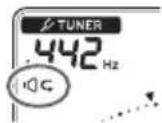 KORG TM-70T - Tuning while checking the pitch (Sound-Back) - 2