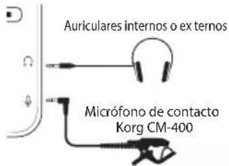 KORG TM-70T - Hacer las conexiones - 1
