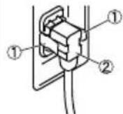 PANASONIC Viera TC-55CX800 - Cable de alimentación de CA - 2