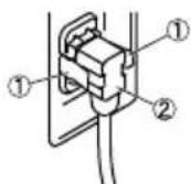 PANASONIC Viera TC-55CX800 - Power Cord - 2