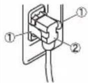PANASONIC Viera TC-55CX850 - Cordon d'alimentation - 2