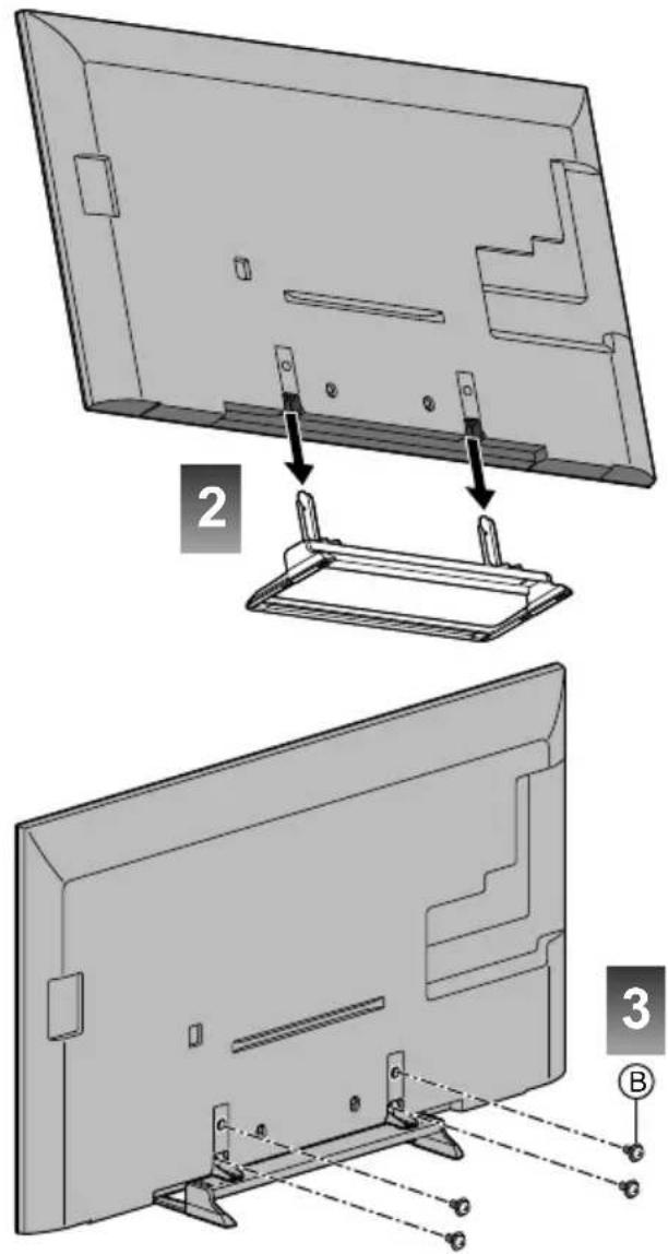 PANASONIC Viera TC-60CX650 - Dimensiones - 3