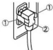PANASONIC Viera TC-60CX650 - Power Cord - 2