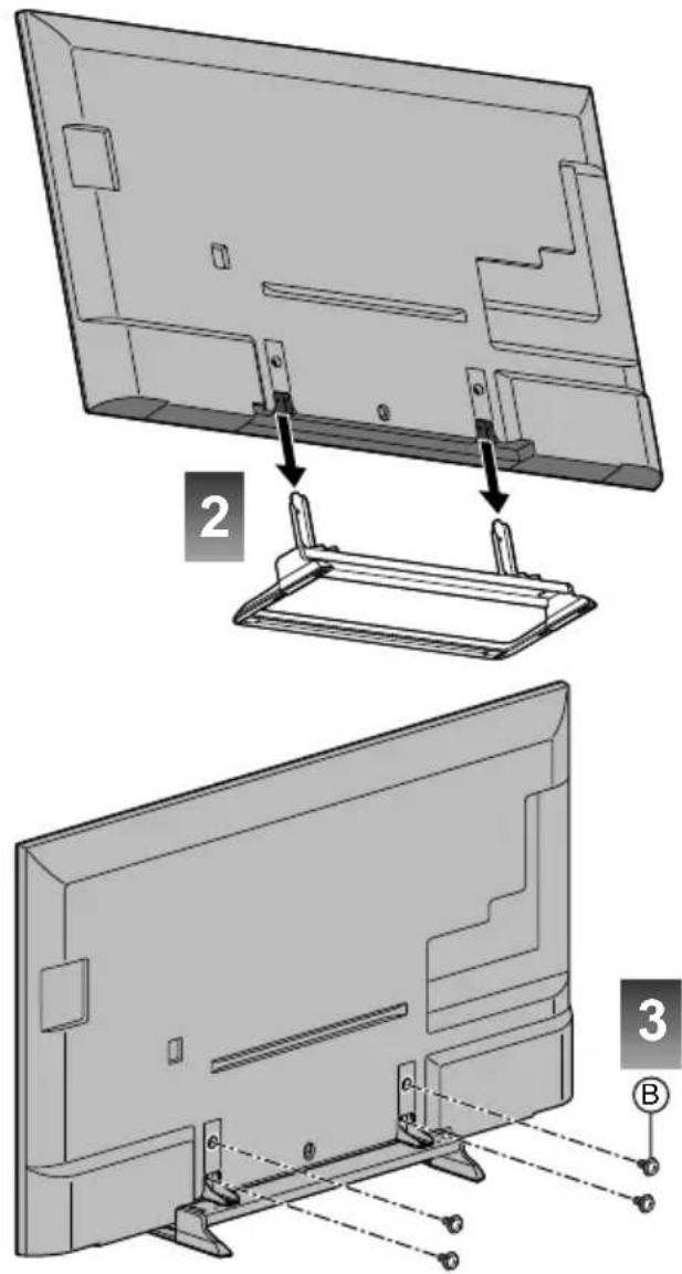 PANASONIC TC-50CX600 - Dimensiones - 3