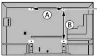 PANASONIC TC-50CX600 - ■ When using the wall-hanging bracket - 1