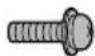 PANASONIC TC-50CX600 - B Assembly screws - 1