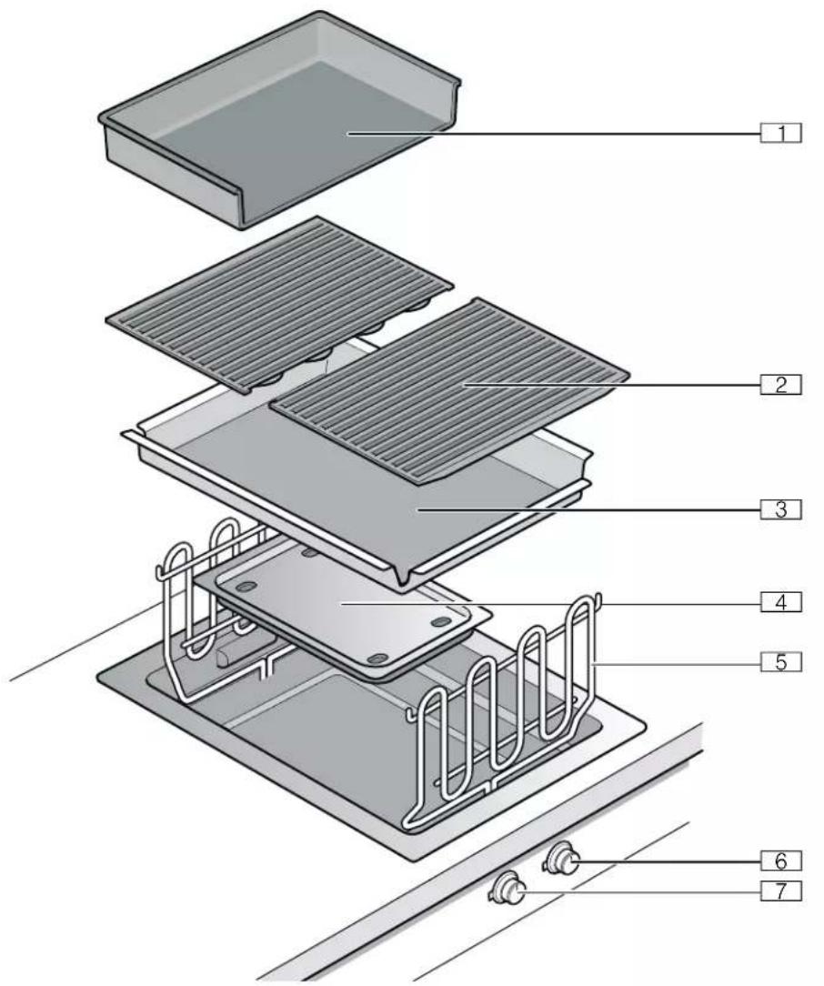 GAGGENAU VR414611 - Grill eléctrico - 1
