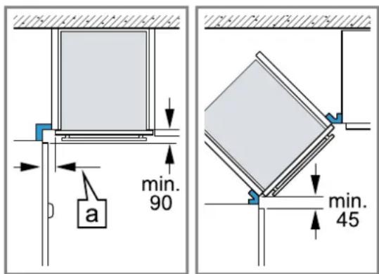 NEFF C24GR3XN1 - Installation dans un angle - 1