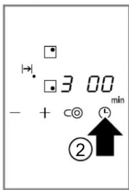 SIEMENS ET61RBMB8E - Dauer einstellen - 1