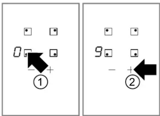 SIEMENS ET61RBMB8E - Kochstufen einstellen - 1