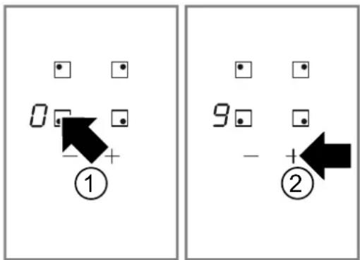 SIEMENS ET61RBMB8E - Régler les positions de chauffe - 1