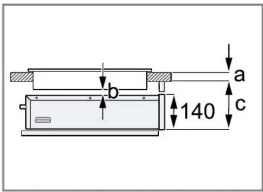 SIEMENS BV910E1B1 - Gerätemaße - 3