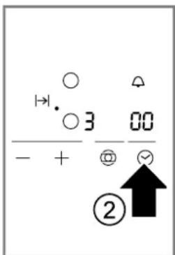NEFF T16FBK1L8 - Setting the cooking time - 1