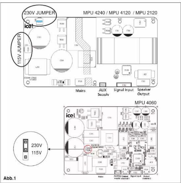 FBT MPU 4060 - WAHL DER VERSORGUNGSSPANNUNG - 1