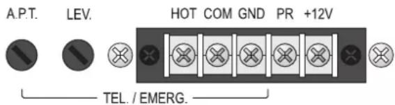 FBT MXA 1060 - ENTRÉE TÉLÉPHONIQUE - 1