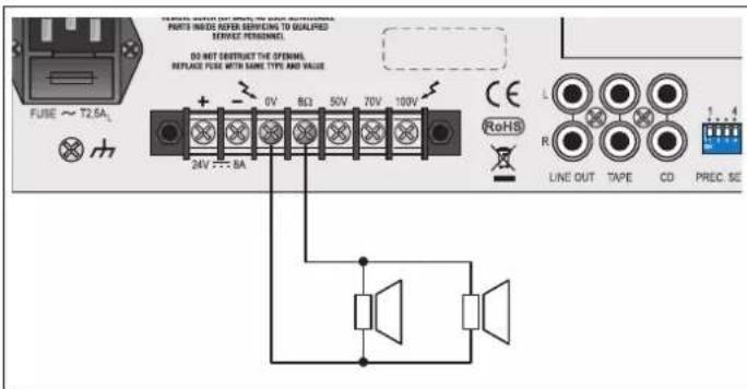 FBT MXA 1060 - CONNECTING THE STATIONS - 1