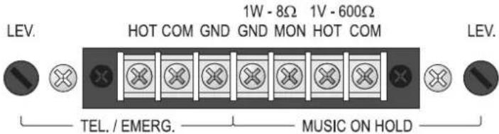 FBT MXA 3120 - TEL./EMERG. - 1