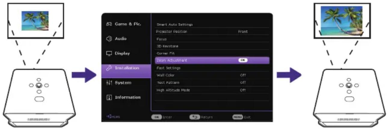BENQ X300G - Zoom sur une image - 1