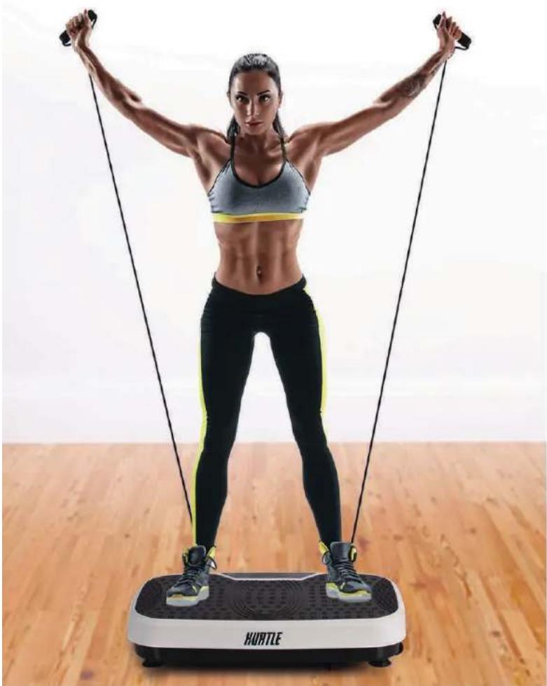 Hurtle HURVBTR36 - Appareil de fitness vibrant sur pied - 1