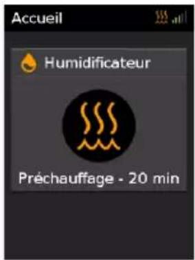 ResMed Lumis HFT - Mode Préchauffage - 2