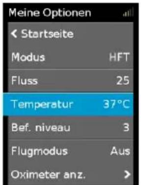 ResMed Lumis HFT - Schlauchtemperatur - 1