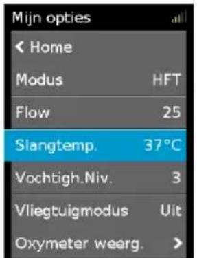 ResMed Lumis HFT - Slangtemperatuur - 1