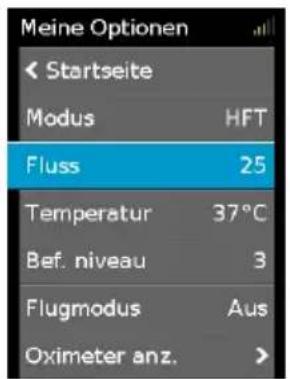 ResMed Lumis HFT - Für die Einstellung der Flussrate - 1