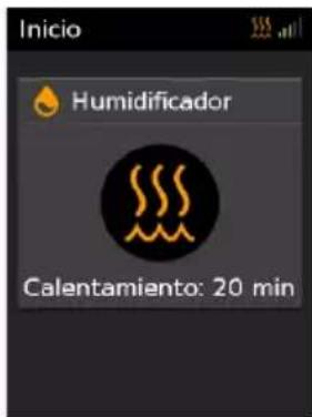 ResMed Lumis HFT - Modo de Calentamiento - 2