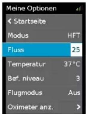 ResMed Lumis HFT - Für die Einstellung der Flussrate - 2