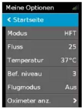 ResMed Lumis HFT - Meine Optionen - 2