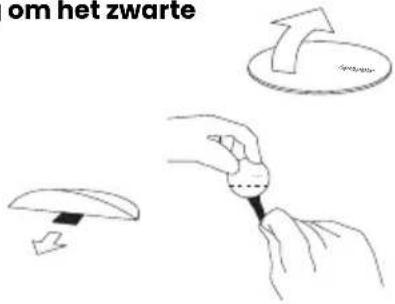 BENQ LaptopBar NB21 - De magnetische sticker bevestigen - 5
